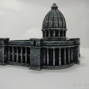 "Exquisite 3D printed miniature model of GPO Kolkata, capturing the historical architecture and cultural heritage in intricate detail."